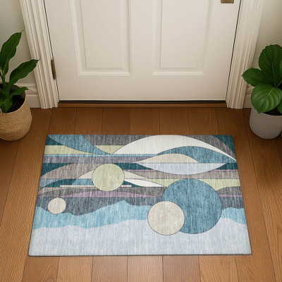 Tapis moderne lavable à la machine de qualité supérieure Mayfield AMF2252