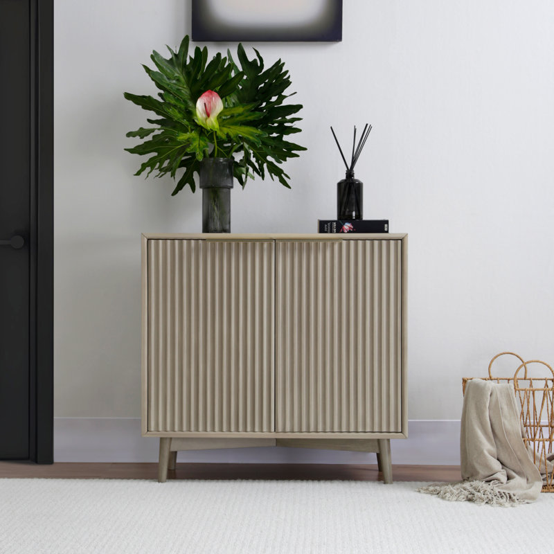 Rectangle Sideboard Accent Chest, Grey