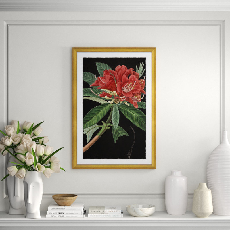 Red Flowers Large Giclee Print by Soicher Marin Archives