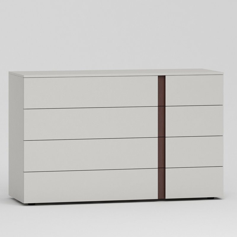 Terry Solid Wood 100cm W 4 - Drawer Chest of Drawers, White