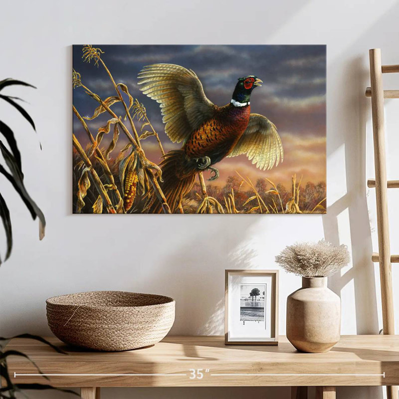 Cornfield Royal Flush, 16" H x 24" W