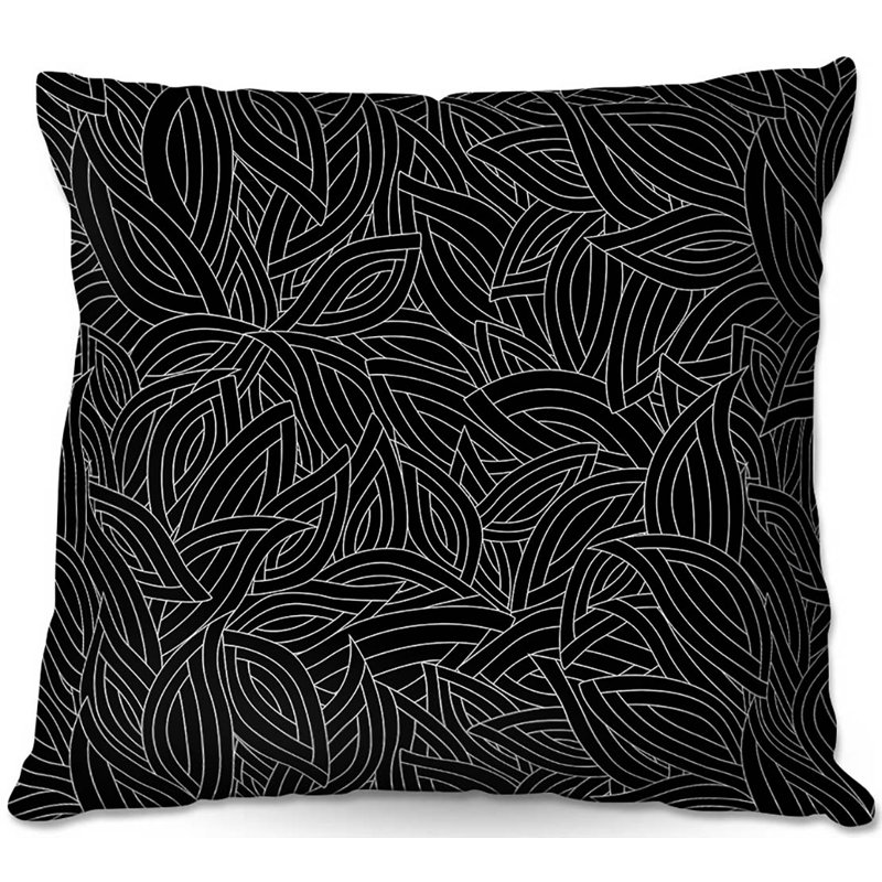  Housse de coussin carré et insert Couch Leaves, 18 po x 18 po