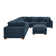 Arliz 7 - Piece 144" Wide Reversible Modular Corner Sectional with Ottoman
