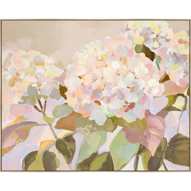 Art mural sur toile Pastel Garden II