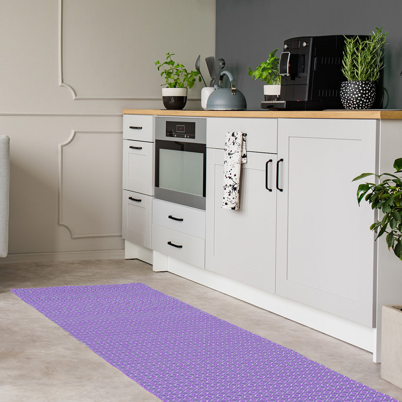 Chenille Geometric Indoor Rug, Runner 2'6" x 8'