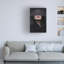 Art mural sur toile tendue - Faldhy Boer «Her Red Lips», décoration murale pour le salon, la chambre à coucher ou le bureau - 22 x 32