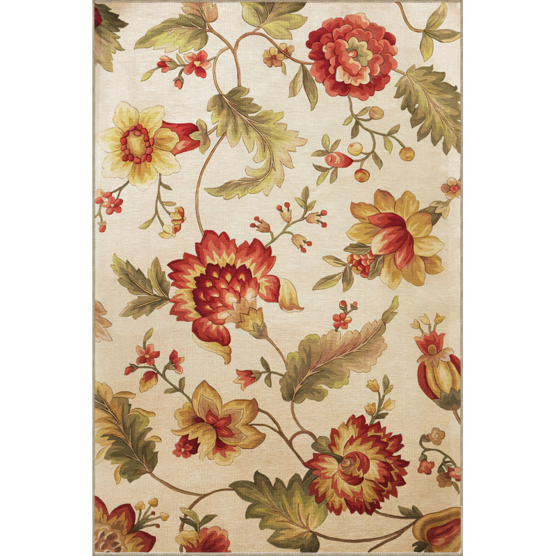 Tapis rectangulaire Efird, Rectangle 3 pi 4 po x 5 pi