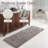 Lavish Home Bath Mat - 58x24-Inch Bathroom Runner with Non-Slip Backing - Absorbent High-Pile Chenille Memory Foam Bathroom Rug-19700410
