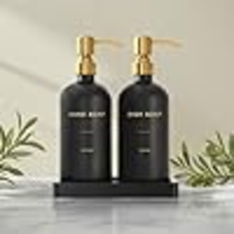 Soap Dispenser For Kitchen Sink, Hand And Dish Soap Dispenser With Stainless Steel Pump, Perfect For Kitchen Accessories.