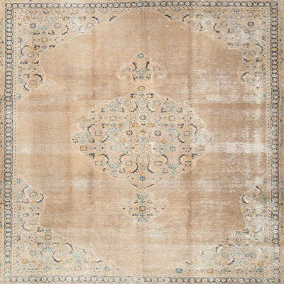 Tapis traditionnel gris / noir Tineo