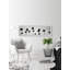 Black And White Palms - Single Picture Frame Panoramic Print-1573262607