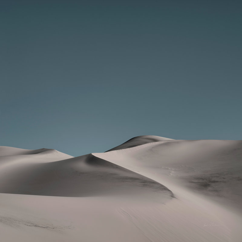 Sand Dunes II 1 Piece Wrapped Canvas Wall Art, 91cm H x 91cm W