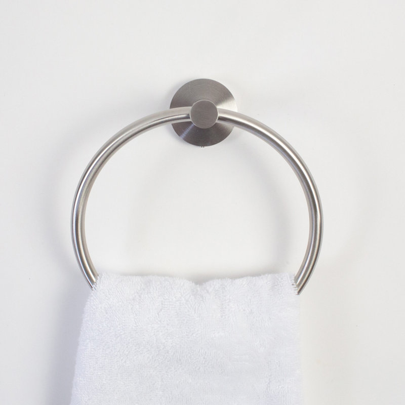 Biscayne Towel Ring Brushed Nickel