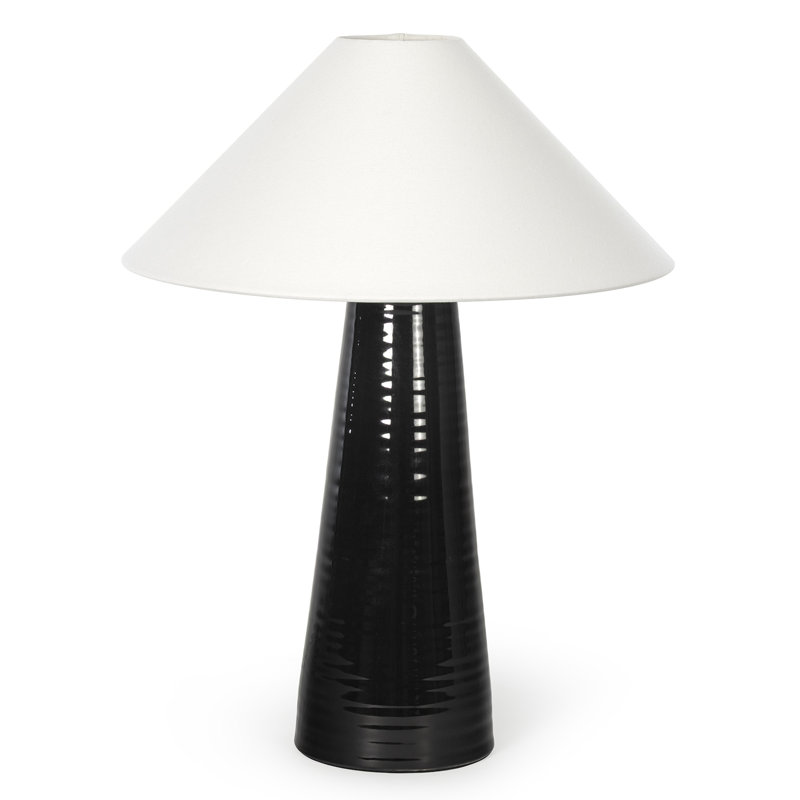 LA Modern Table Lamp, Black