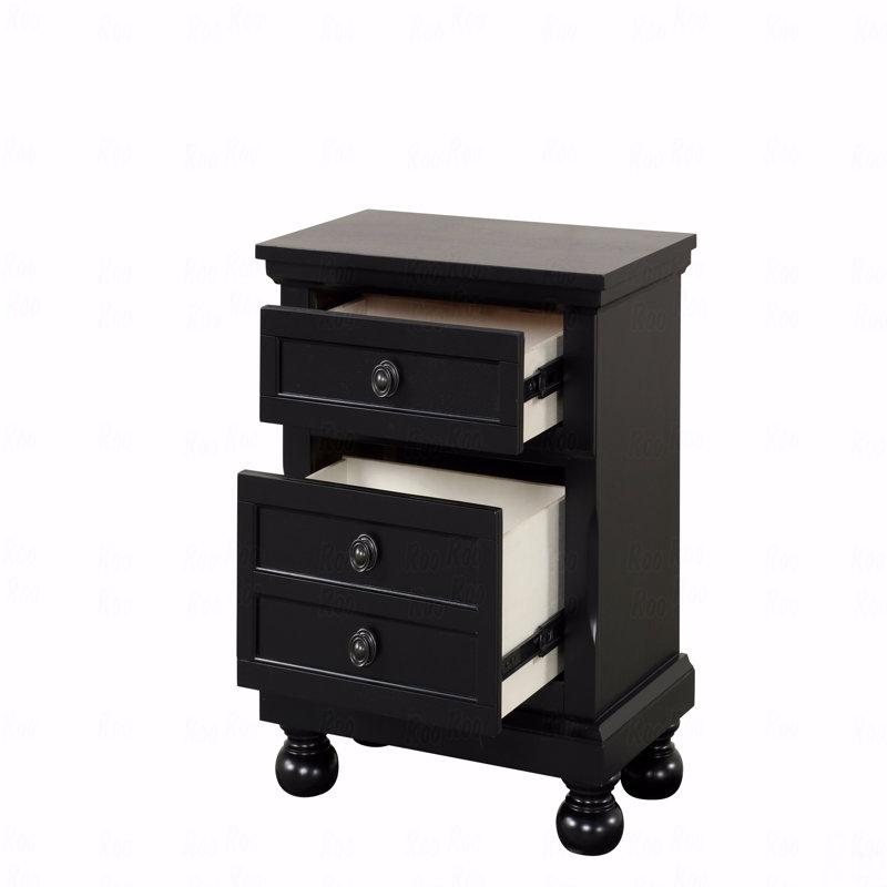 Table de chevet, Noir