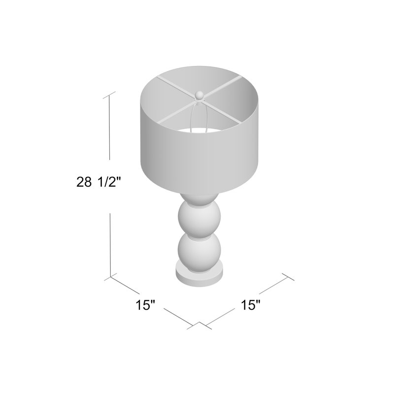 Lampe de table 29 po Elliott