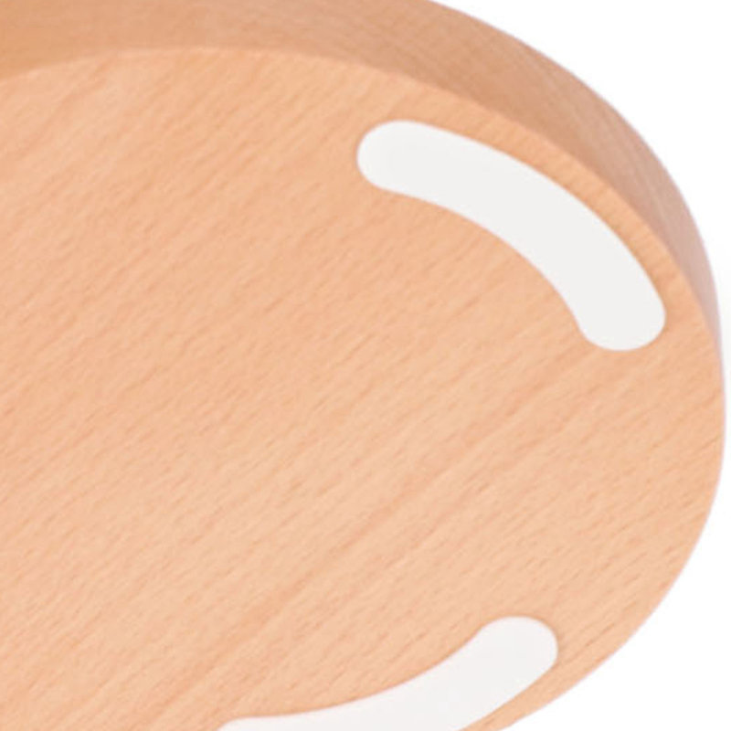 Support en bois pour casque d'écouteurs