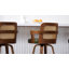 Tabouret de bar et de comptoir rembourré avec accoudoirs-2129382408-2133399062