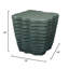 Table d'appoint Strata, bleu ardoise-132934591