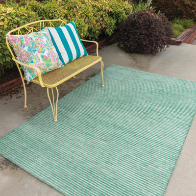 Elese Striped Indoor / Outdoor Rug
