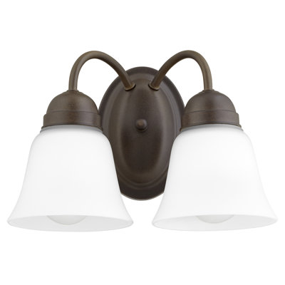 2 - Light Dimmable Bath Sconce