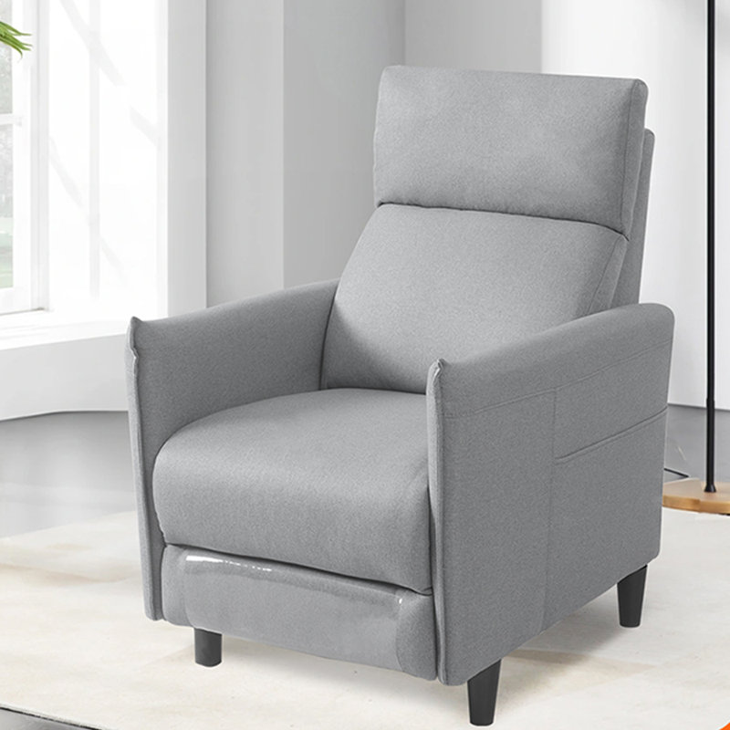 Comfortable recliner, breathable and skin-friendly, Gray
