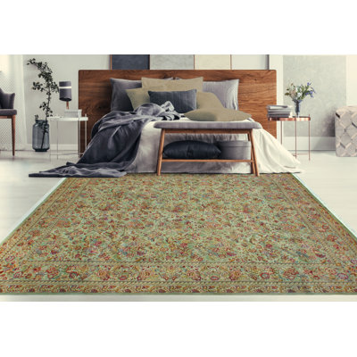 Pak-Persian Darrel Lt. Green Rug