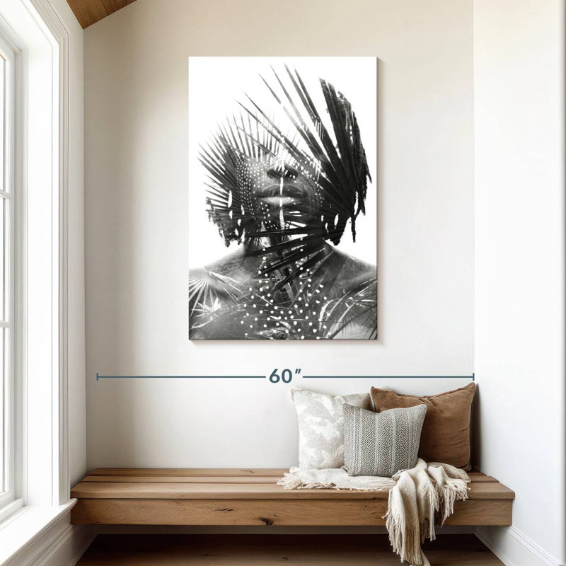 Leisha Nature Man, 45" H x 30" W