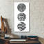 «Tribal Pattern IV» par Grace Popp, art mural en verre acrylique-377670044