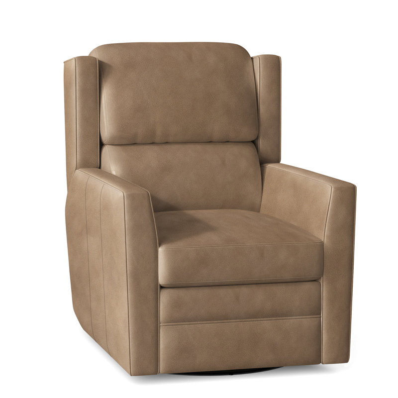 Samuel Recliner, Power, Anilina Cacao Genuine Leather
