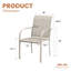 Rikelme Premium All-Weather Textilene Outdoor Stacking Dining Armchair-667340068-651159309