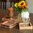 Azjon Wood Tray - Set of 3