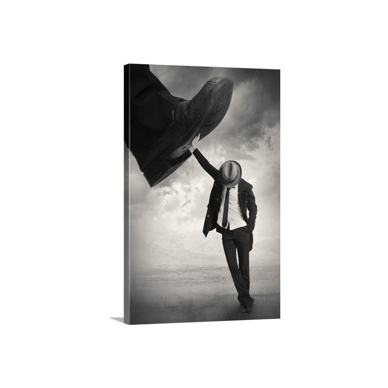 «Still debout», impression par Tommy Ingberg, H 24 po x l 16 po x P 1,5 po, Toile