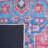 Kingsford Oriental Cotton Blue/Rust Area Rug-1101945650