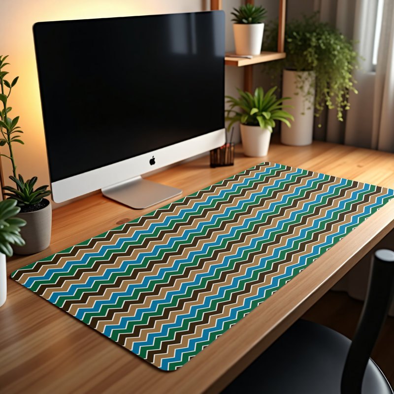 Polyester Desk Pad, 31.5x15.5