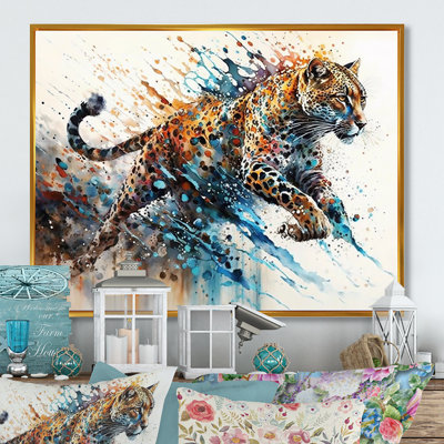 Guépard - art mural guépard