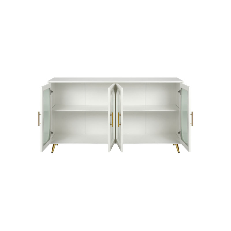 Jahvarni 59.8'' Console Table, Antique White
