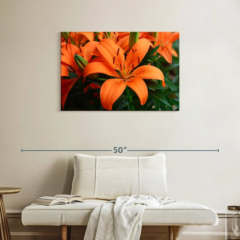 Fleurs de lys orange Harnek