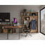  Armoire de rangement multi-usage avec bibliothèque