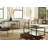 Vibaldy 63'' Glass Top Console Table
