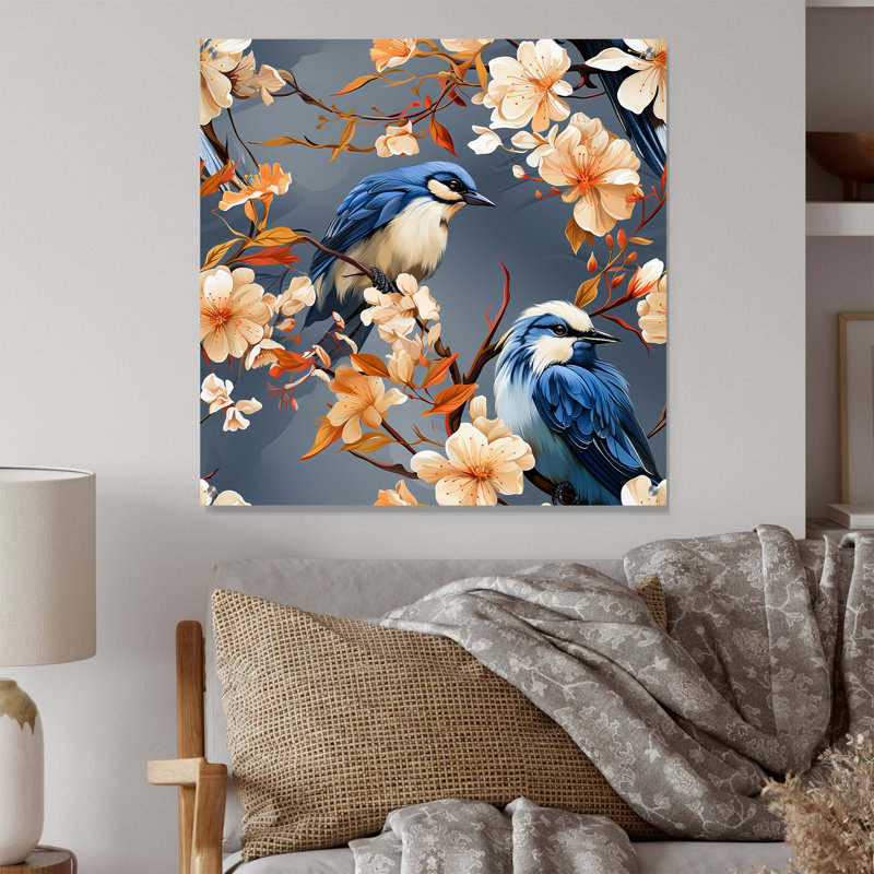 Luce - décoration murale en acrylique floral, H 36 po x l 36 po