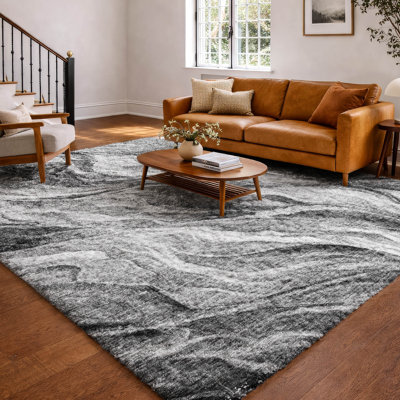 Tapis à poils longs lavable à la machine de qualité supérieure ADS720