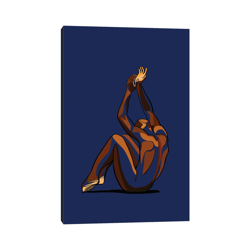 Stretch My Hands To Thee I by NoelleRx - Print on Canvas, Wrapped Canvas, 20.32 cm H x 30.48 cm W