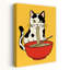 Art mural contemporain Ramen Cat-605780586