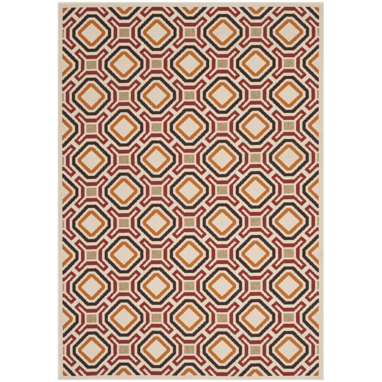 Amatia Performance Geometric Indoor/Outdoor Area Rug