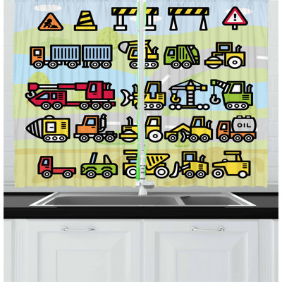Tailored Kitchen Curtain