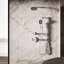 Douche à main multifonctionnelle 2,5 gallons par minute avec la technologie d'induction d'air Katalyst-443191470