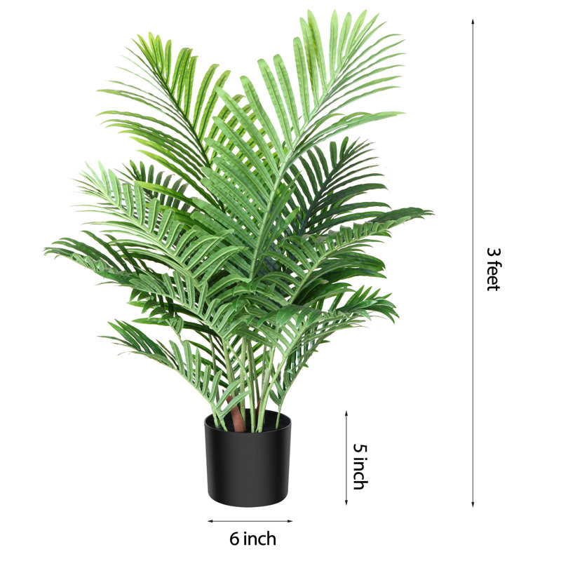 Adcock Artificial Majesty Palm Tree in Pot, 1
