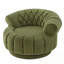 Chaise d'appoint pivotante avec coussin moelleux-1503042192