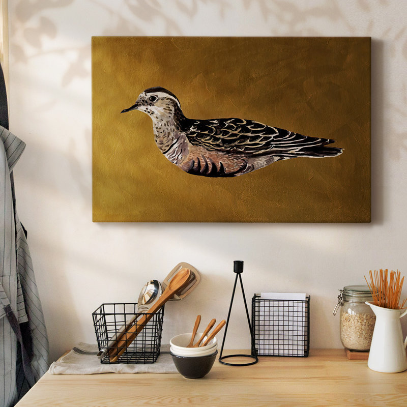 Toile tendue I-Gallery Feathered Friend, H 12 po x l 18 po